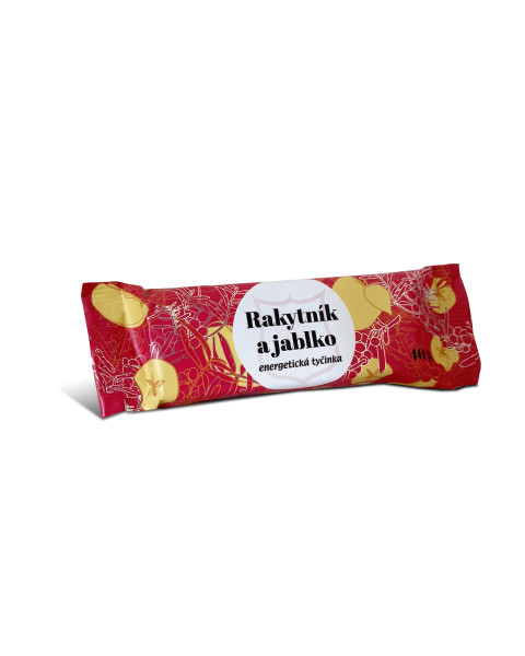 Rakytník a jablko energetická tyčinka 40g